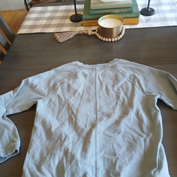 Athleta Nwot BLue Long Sleeve Sweatshirt SIZE Small - Picture 6 of 6
